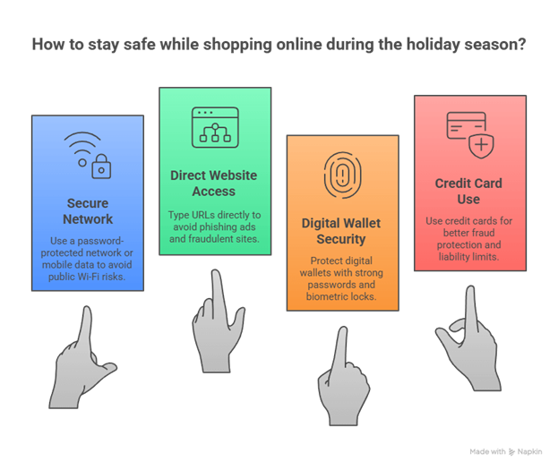 4 Tips To Stay Secure While Online Shopping This Holiday Season