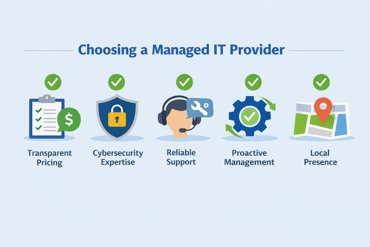 How to Choose the Right Managed IT Provider in Little Rock (5 Things Businesses Overlook)