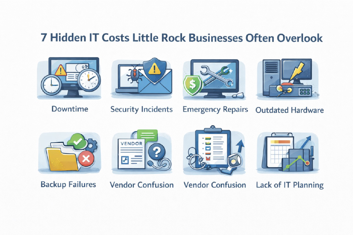 7 Hidden IT Costs Little Rock Businesses Often Overlook