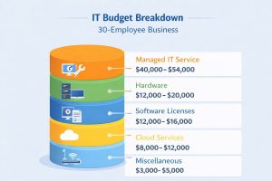 What Is a Realistic IT Budget for a 30-Employee Business in Arkansas?