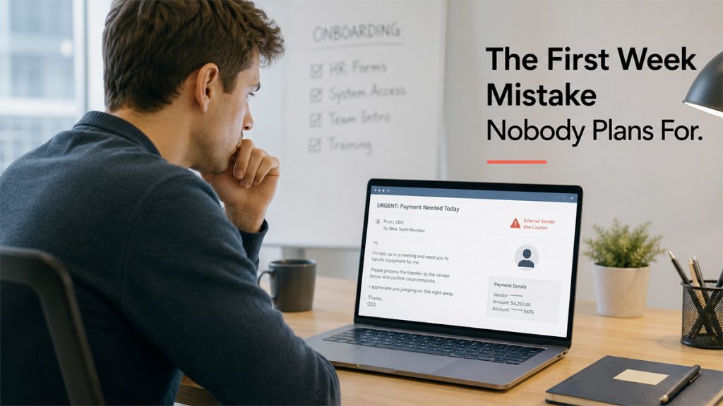 The First Week Mistake Nobody <br>Plans For